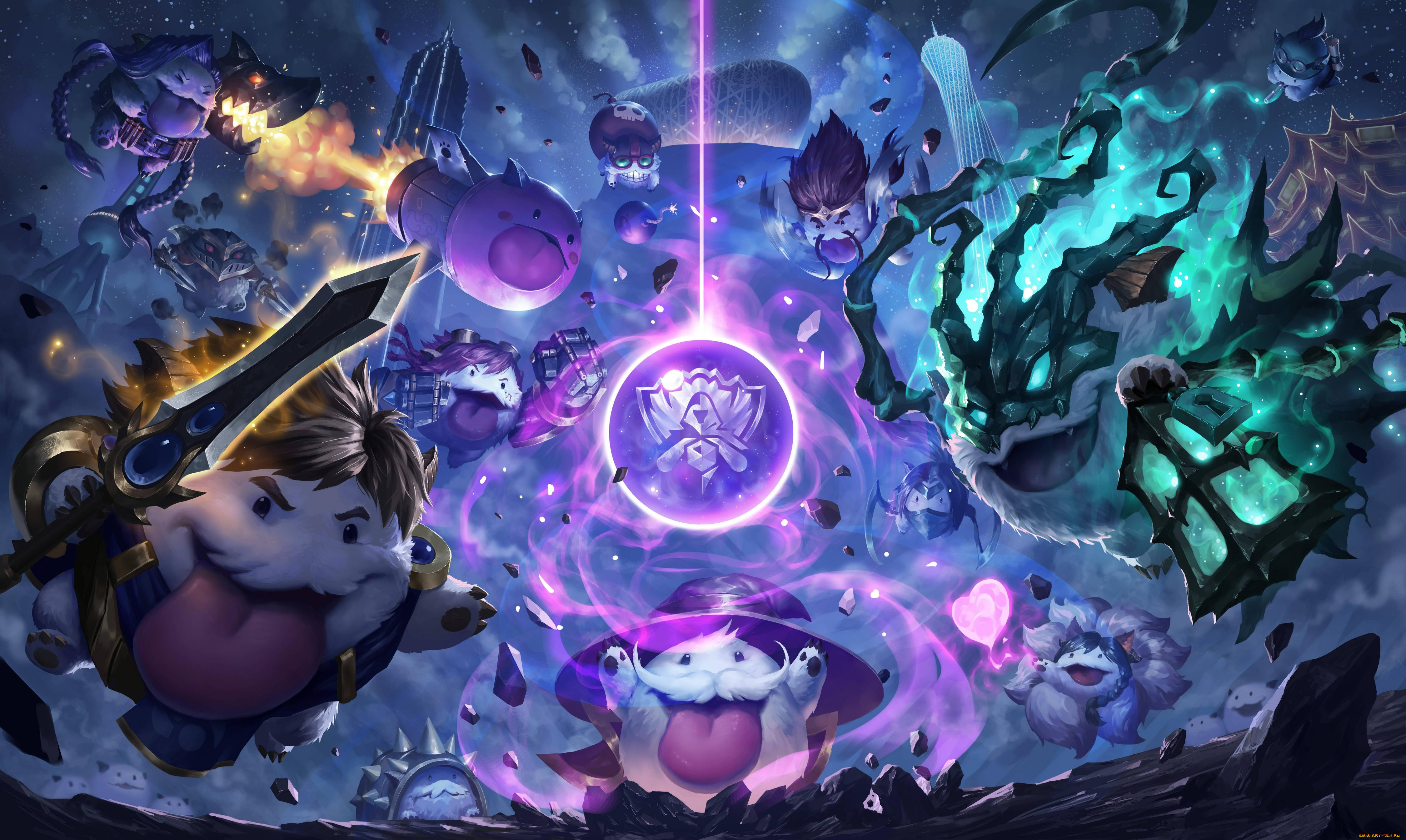 Поро игры. Лига легенд. League of Legends обои. Poros лига легенд. League of Legends poro.